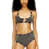 florence-dnm Soft bra in cotton rib with jewel Oval D florence-dnm Soft bra in cotton rib with jewel Oval D