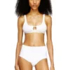 florence-dnm Soft bra in cotton rib with jewel Oval D florence-dnm Soft bra in cotton rib with jewel Oval D