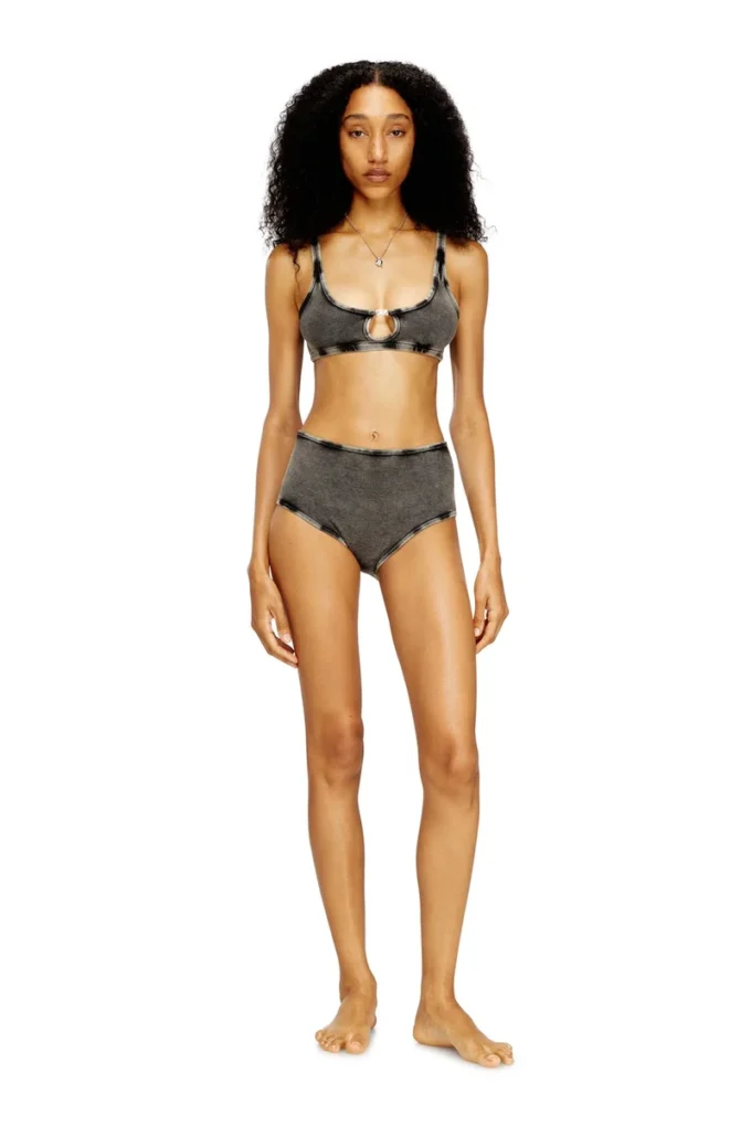florence-dnm Soft bra in cotton rib with jewel Oval D florence-dnm Soft bra in cotton rib with jewel Oval D