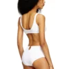 florence-dnm Soft bra in cotton rib with jewel Oval D florence-dnm Soft bra in cotton rib with jewel Oval D