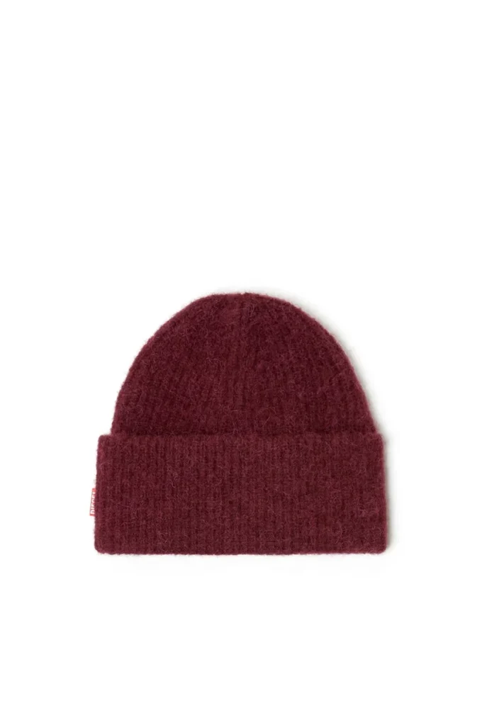 fr-k-lollo-hat Burgundy beanie with Oval D embroidery fr-k-lollo-hat Burgundy beanie with Oval D embroidery