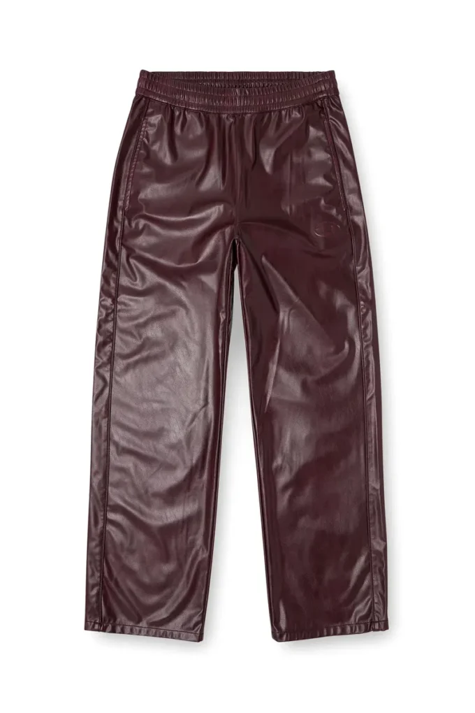 fr-p-arten Pants with logo in burgundy fr-p-arten Pants with logo in burgundy