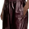 fr-p-arten Pants with logo in burgundy fr-p-arten Pants with logo in burgundy