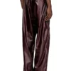 fr-p-arten Pants with logo in burgundy fr-p-arten Pants with logo in burgundy