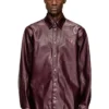 fr-s-simply Shirt with logo in burgundy fr-s-simply Shirt with logo in burgundy
