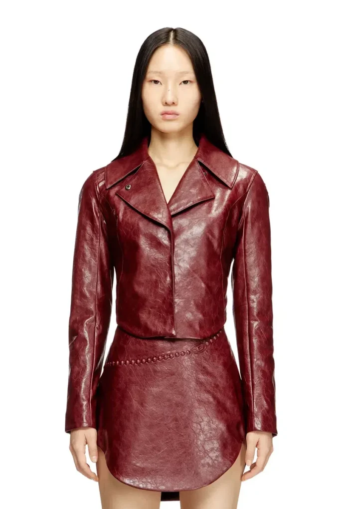 g-ameck Tailored jacket in coated fabric g-ameck Tailored jacket in coated fabric