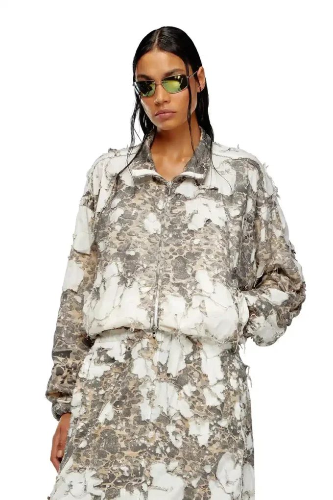 g-bruma Camo jacket with destroyed finish g-bruma Camo jacket with destroyed finish