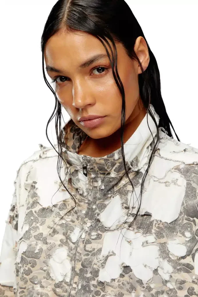 g-bruma Camo jacket with destroyed finish g-bruma Camo jacket with destroyed finish
