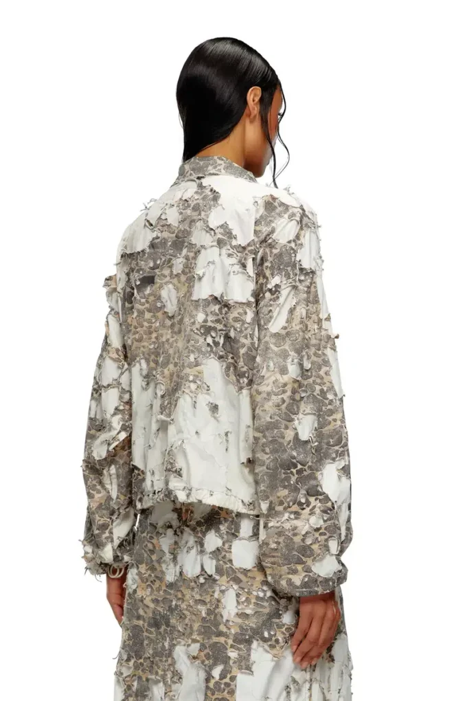 g-bruma Camo jacket with destroyed finish g-bruma Camo jacket with destroyed finish