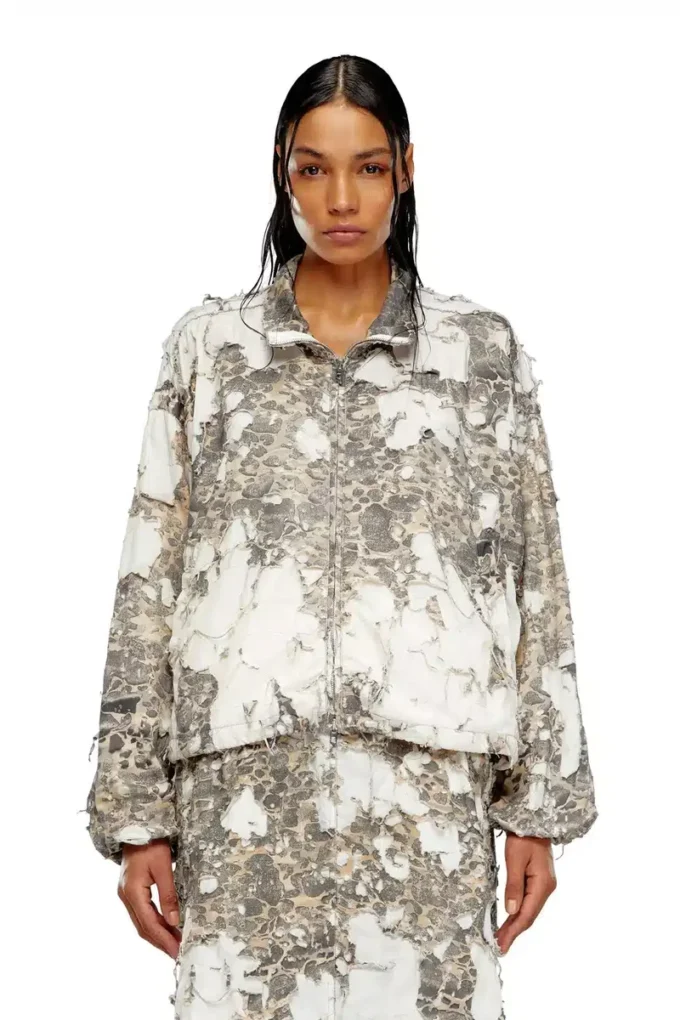 g-bruma Camo jacket with destroyed finish g-bruma Camo jacket with destroyed finish