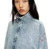g-leam-r1 Cropped jacket in recycled nylon taslan g-leam-r1 Cropped jacket in recycled nylon taslan