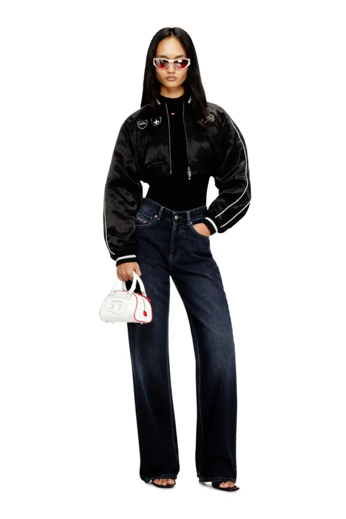 g-ospel-cp Cropped satin souvenir jacket g-ospel-cp Cropped satin souvenir jacket