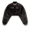 g-ospel-cp Cropped satin souvenir jacket g-ospel-cp Cropped satin souvenir jacket