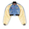 g-ospel-cp Cropped satin souvenir jacket g-ospel-cp Cropped satin souvenir jacket