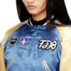 g-ospel-cp Cropped satin souvenir jacket g-ospel-cp Cropped satin souvenir jacket