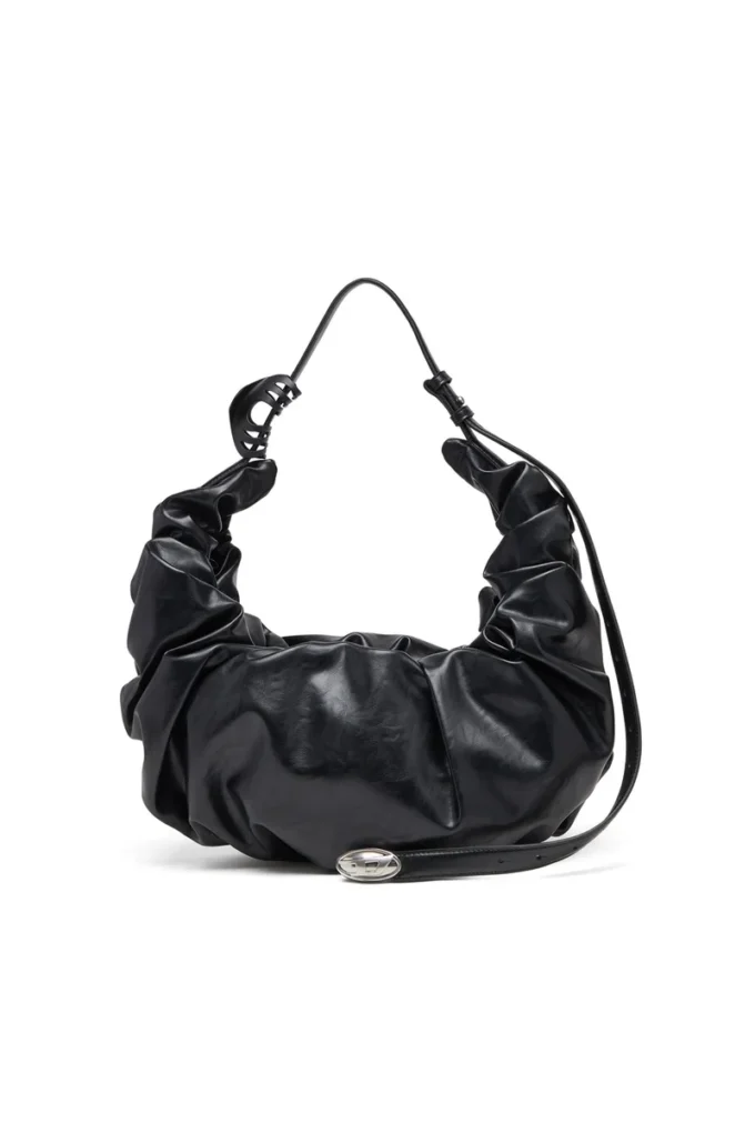 grab-d hobo l Grab-D L-Large scrunched hobo bag in shiny PU grab-d hobo l Grab-D L-Large scrunched hobo bag in shiny PU