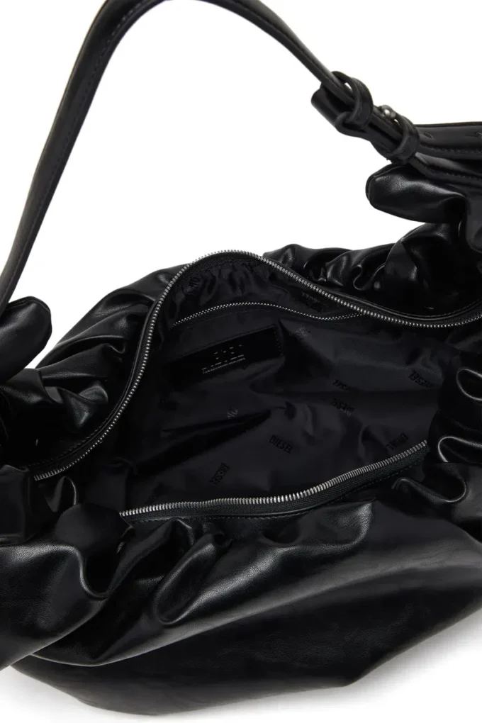 grab-d hobo l Grab-D L-Large scrunched hobo bag in shiny PU grab-d hobo l Grab-D L-Large scrunched hobo bag in shiny PU