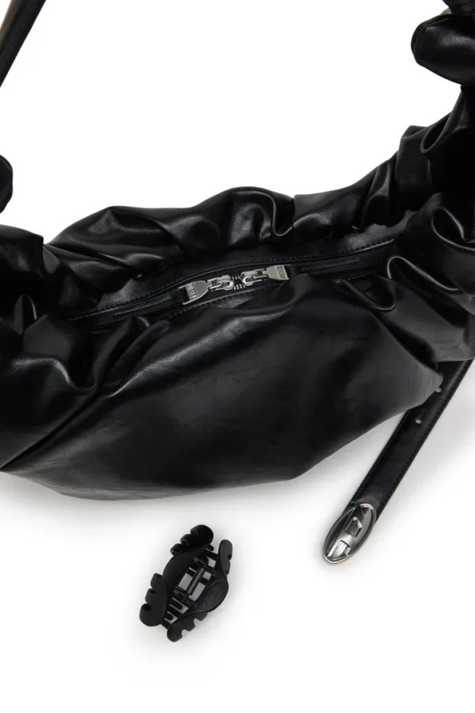 grab-d hobo l Grab-D L-Large scrunched hobo bag in shiny PU grab-d hobo l Grab-D L-Large scrunched hobo bag in shiny PU