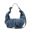 grab-d hobo l Grab-D-Large scrunched hobo bag in treated denim grab-d hobo l Grab-D-Large scrunched hobo bag in treated denim