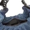 grab-d hobo l Grab-D-Large scrunched hobo bag in treated denim grab-d hobo l Grab-D-Large scrunched hobo bag in treated denim