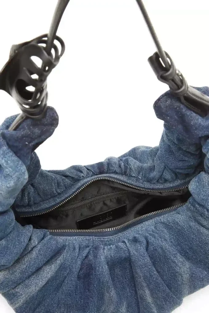 grab-d hobo l Grab-D-Large scrunched hobo bag in treated denim grab-d hobo l Grab-D-Large scrunched hobo bag in treated denim