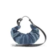 grab-d hobo s Grab-D-Small scrunched hobo bag in treated denim grab-d hobo s Grab-D-Small scrunched hobo bag in treated denim