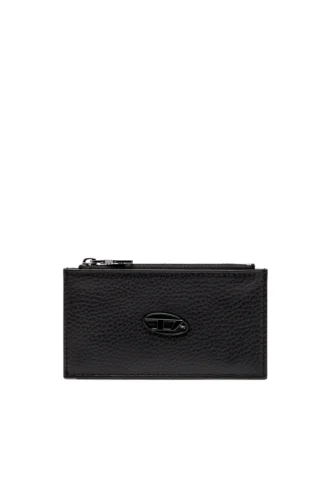 hissu evo card holder iii Flat card holder in grainy leather