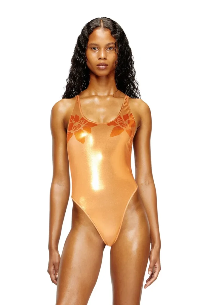 ivo_nny_swimsuit Metallic swimsuit with lotus print ivo_nny_swimsuit Metallic swimsuit with lotus print