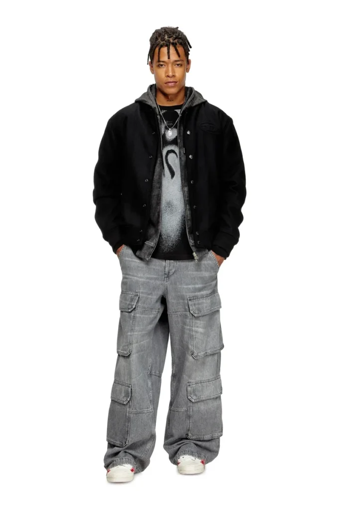 j-arry Lined bomber jacket in wool blend j-arry Lined bomber jacket in wool blend