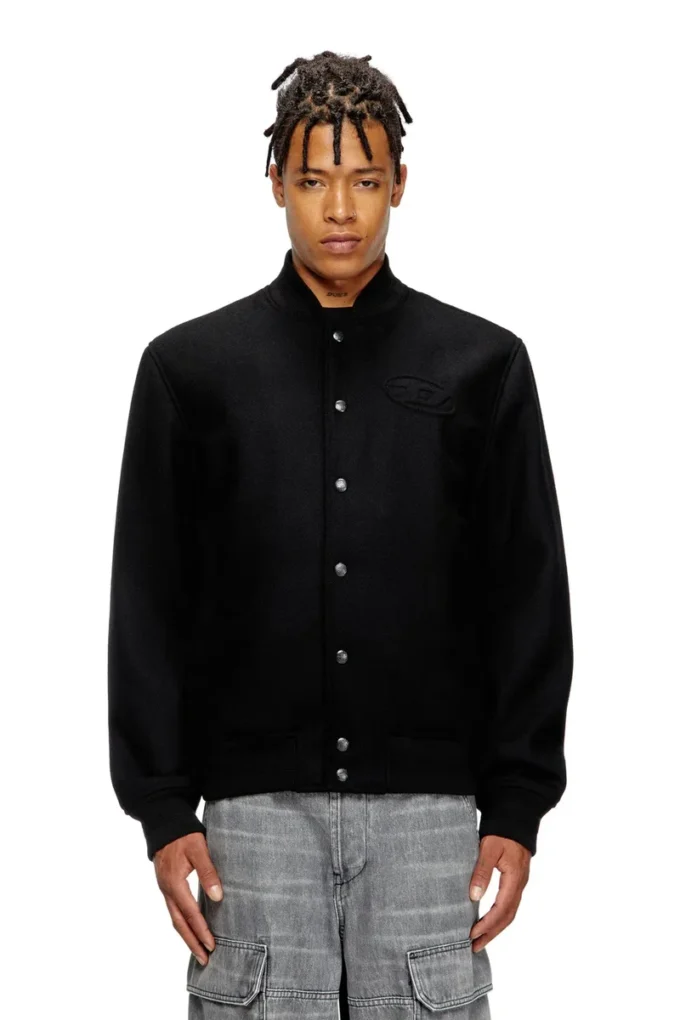 j-arry Lined bomber jacket in wool blend j-arry Lined bomber jacket in wool blend