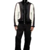 j-blink-a Colour-block biker jacket with piping j-blink-a Colour-block biker jacket with piping