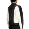 j-blink-a Colour-block biker jacket with piping j-blink-a Colour-block biker jacket with piping