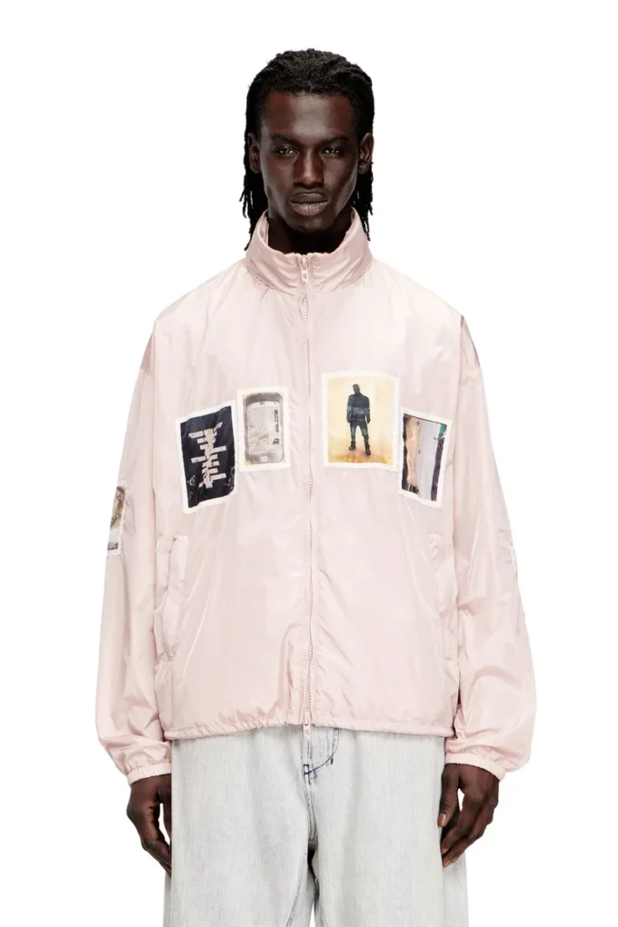 j-claus-a-gsbr Windbreaker with graphic patches j-claus-a-gsbr Windbreaker with graphic patches