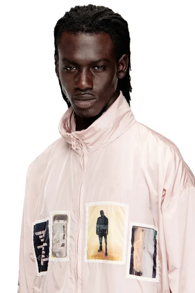 j-claus-a-gsbr Windbreaker with graphic patches j-claus-a-gsbr Windbreaker with graphic patches