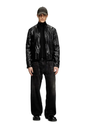 j-clays Biker jacket in shiny ripstop