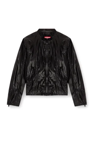 j-clays Biker jacket in shiny ripstop