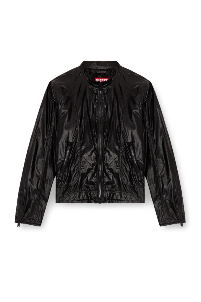 j-clays Biker jacket in shiny ripstop