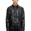 j-clays Biker jacket in shiny ripstop