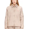 j-fenic-ag Taslan jacket with striped sleeves j-fenic-ag Taslan jacket with striped sleeves