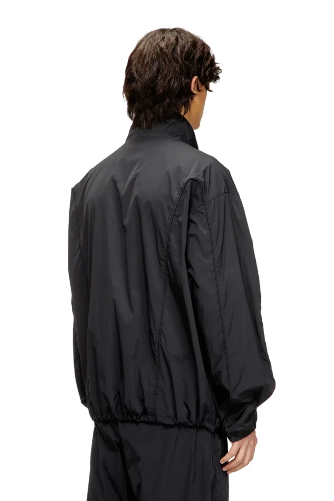 j-five-wrd-akad Crinkled-nylon jacket with piping j-five-wrd-akad Crinkled-nylon jacket with piping