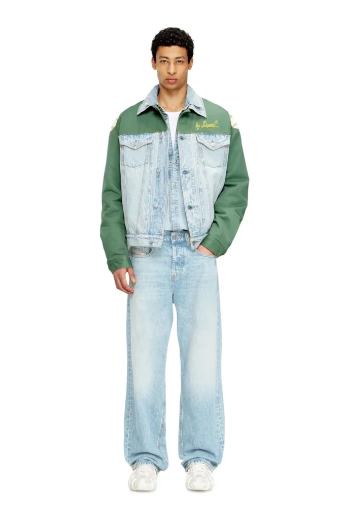 j-giant-20th Denim jacket with cotton insert
