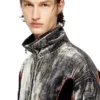 j-hay Track jacket in treated velvet j-hay Track jacket in treated velvet