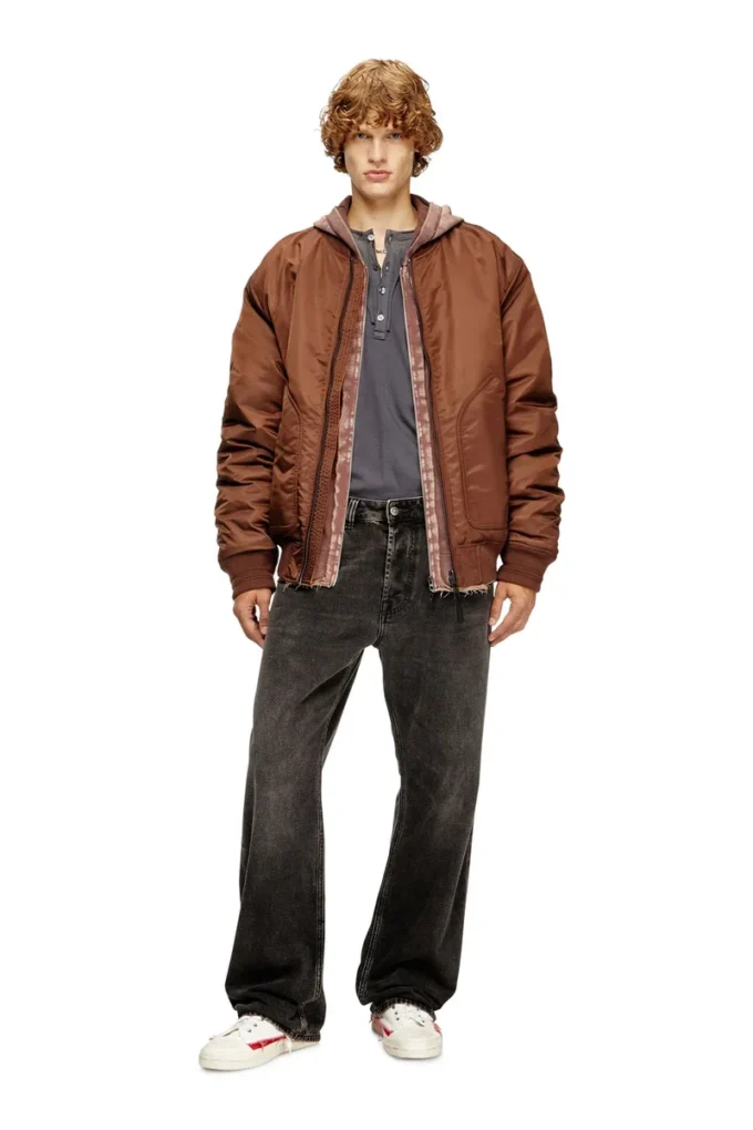 j-held Bomber in padded nylon with Oval D j-held Bomber in padded nylon with Oval D