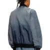 j-kepes Dégradé padded bomber jacket j-kepes Dégradé padded bomber jacket
