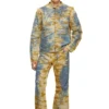 j-met-dev Peel-off biker jacket in camo gabardine j-met-dev Peel-off biker jacket in camo gabardine