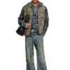 j-ostend-sl-camu Hooded vest with mixed camo prints j-ostend-sl-camu Hooded vest with mixed camo prints