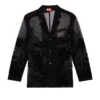 j-reg Tailored jacket in devoré cool wool j-reg Tailored jacket in devoré cool wool