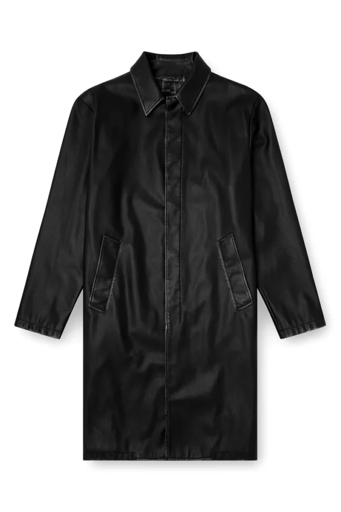 j-rivers Distressed car coat with flannel lining j-rivers Distressed car coat with flannel lining