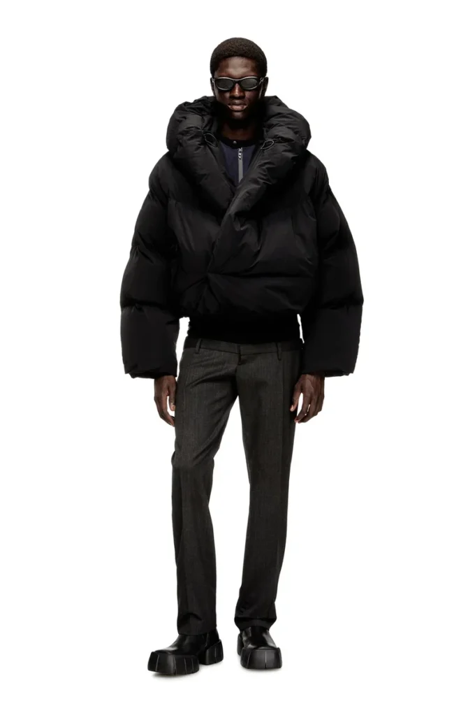 j-scotts-padded-a Wrap puffer jacket in stretch nylon j-scotts-padded-a Wrap puffer jacket in stretch nylon