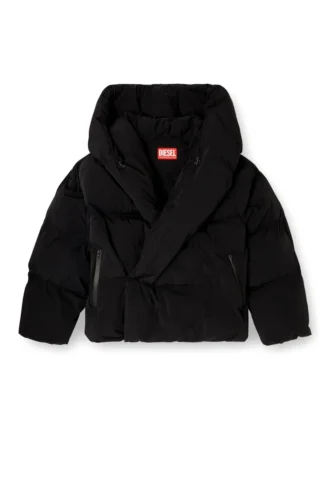 j-scotts-padded-a Wrap puffer jacket in stretch nylon